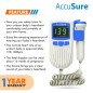 AccuSure Fetal Doppler for Doctors and Mothers – Accurate Fetal Heart Rate Monitor for Pregnancy Care AccuSure Fetal Doppler for Doctors and Mothers – Accurate Fetal Heart Rate Monitor for Pregnancy Care