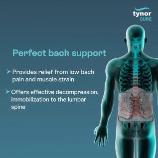Tynor Lumbo Lacepull Brace A-29 | Advanced Support for Lower Back Pain | Adjustable Lumbar Brace for Maximum Comfort & Stability
