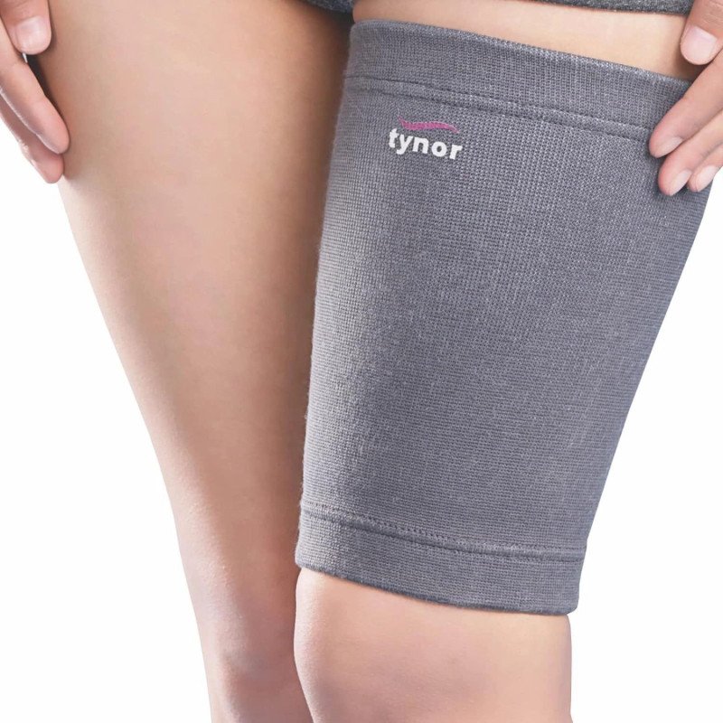 Tynor Thigh Support D-14 – Compression & Pain Relief for Sports, Injury Recovery & Muscle Support Tynor Thigh Support D-14 – Compression & Pain Relief for Sports, Injury Recovery & Muscle Support