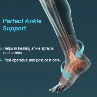 Tynor Ankle Binder D-01 | Compression Support for Pain Relief