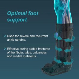 Tynor Walker Boot D-32 | Fracture & Injury Recovery | Adjustable Support | Comfort & Stability | Lightweight & Durable Design