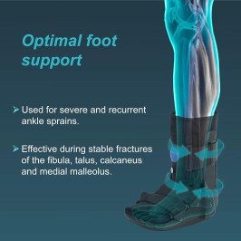 Tynor Walker Boot Air Short D-52 - Comfortable Foot Support for Injury Recovery