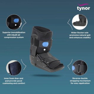 Tynor Walker Boot Air Short D-52