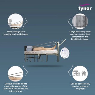 Tynor Pelvic Traction Belt G-06 | Lower Back Pain Relief