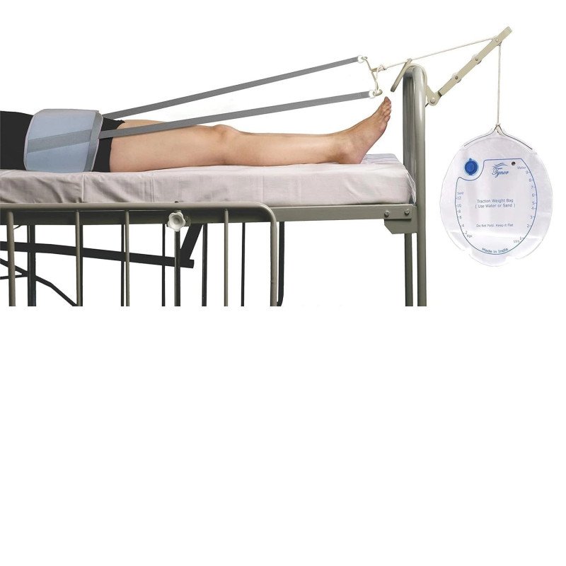 Tynor Pelvic Traction Kit With Weight Bag G-24 | Relieves Lower Back Pain | Adjustable Pelvic Belt | Physiotherapy Support Tynor Pelvic Traction Kit With Weight Bag G-24 | Relieves Lower Back Pain | Adjustable Pelvic Belt | Physiotherapy Support