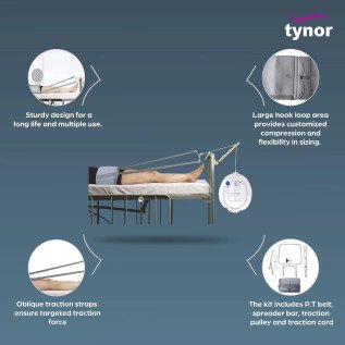 Tynor Pelvic Traction Kit With Weight Bag G-24 |