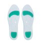 Tynor Insole Full Silicone for Foot Pain Relief – Pair K-01, Soft, Shock Absorbing, Anti-Slip Orthotic Inserts – All Sizes