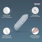 Tynor OA Wedge Insoles K-18 for Medial & Lateral Arch Support | Heel Pain Relief | Orthopedic Shoe Insert for Men & Women Tynor OA Wedge Insoles K-18 for Medial & Lateral Arch Support | Heel Pain Relief | Orthopedic Shoe Insert for Men & Women