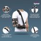 Tynor ROM Elbow Brace E-46 for Controlled Elbow Movement Support | Adjustable Hinges | Orthopedic Post-Surgery Support Brace Tynor ROM Elbow Brace E-46 for Controlled Elbow Movement Support | Adjustable Hinges | Orthopedic Post-Surgery Support Brace