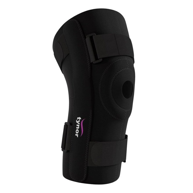 Tynor Knee Wrap Hinged (Neo) J-15 - Adjustable Support Brace for Knee Pain, Injury, Arthritis, Sports & Post-Surgery Recovery