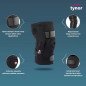 Tynor Knee Wrap Hinged (Neo) J-15 - Adjustable Support Brace for Knee Pain, Injury, Arthritis, Sports & Post-Surgery Recovery