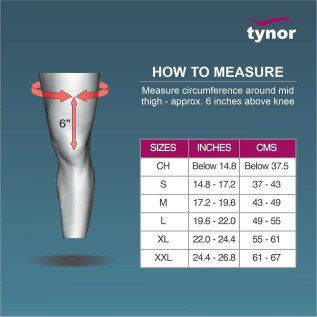 Tynor Knee Wrap Hinged – Adjustable Knee Brace for Pain