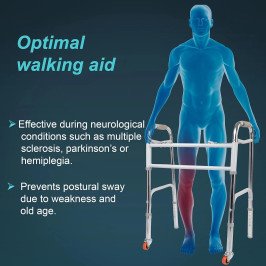 Tynor Walker Invalid's HD L-29 – Height Adjustable