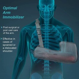Tynor Pouch Arm Sling (Tropical) – Breathable Arm Support Sling for Shoulder Injuries and Fracture Recovery