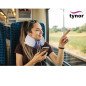 Tynor Travel Pillow L-93 for Neck Support, Soft Memory Foam Cushion, Compact for Flights, Car & Train Travel, U-Shape Design
