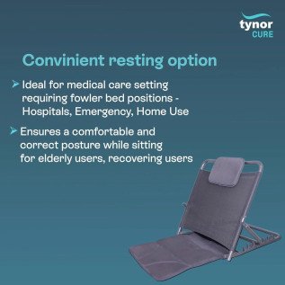 Tynor Bed Back Rest L-95 | Adjustable Back Support
