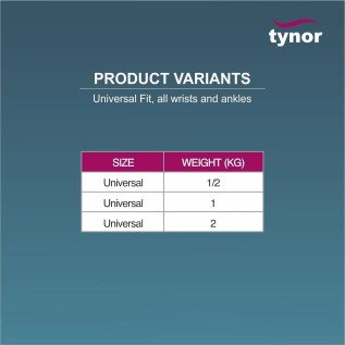 Tynor Weigh Cuff H-01 – Adjustable Cuff for Accurate Limb Weight