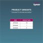 Tynor Weigh Cuff H-01 - Adjustable Weighing Cuff for Accurate Measurement of Limb Weight