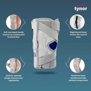 Tynor OA Knee Support (Neo) - Effective Pain Relief for Knee