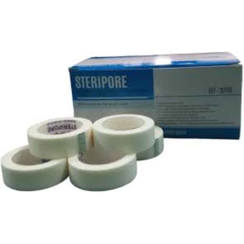 Steripore Paper Tape 1.25cm x 9.1mtr (1/2 inch) – Hypoallergenic, Breathable Medical Surgical Tape for First-Aid Use Steripore Paper Tape 1.25cm x 9.1mtr (1/2 inch) – Hypoallergenic, Breathable Medical Surgical Tape for First-Aid Use