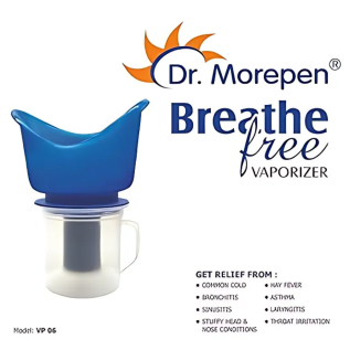 Dr Morepen Vaporizer – Electric Steam Inhaler for Cough, Cold, Nasal Blockage & Facial Steaming