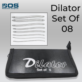 Dilator Set – Surgical Dilator Instrument Set for Gynecological Procedures with Stainless Steel Medical Dilation Instruments