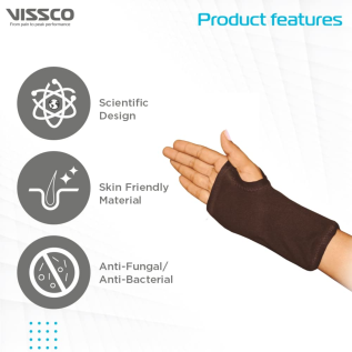 Vissco wrist support for pain relief and comfort