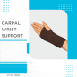 Vissco PC 0628 Carpal Wrist Support for Pain Relief | Adjustable Wrist Brace