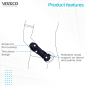 Vissco PC 0647 Forearm Brace for Wrist and Arm Support | Long Forearm Brace for Pain Relief and Orthopedic Stability Vissco PC 0647 Forearm Brace for Wrist and Arm Support | Long Forearm Brace for Pain Relief and Orthopedic Stability