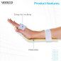 Vissco Emergency Splint Arm for Fracture Support – Short Orthopedic Arm Support for Quick Relief Vissco Emergency Splint Arm for Fracture Support – Short Orthopedic Arm Support for Quick Relief