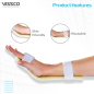 Vissco Emergency Splint Arm for Fracture Support – Short Orthopedic Arm Support for Quick Relief Vissco Emergency Splint Arm for Fracture Support – Short Orthopedic Arm Support for Quick Relief