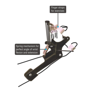 Dynamic Cock-up with Finger Extension Left – Vissco Wrist Support for Hand Recovery