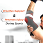 Vissco PC 2620 Elbow Support with Strap | Adjustable Elbow Brace for Pain Relief, Compression & Joint Support
