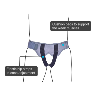 Vissco PC 0508 Hernia Belt – Double Pad Inguinal Hernia Support & Adjustable Post-Surgery Relief Belt