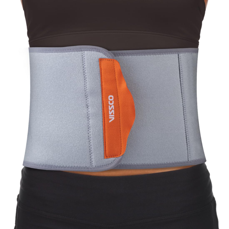 Vissco PC 1436 Abdominal Belt – 8" Neoprene Abdominal Support for Post-Surgery & Back Pain Relief