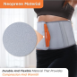 Vissco PC 1436 Abdominal Belt – 8" Neoprene Abdominal Support for Post-Surgery & Back Pain Relief