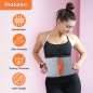 Vissco PC 1436 Abdominal Belt – 8" Neoprene Abdominal Support for Post-Surgery & Back Pain Relief