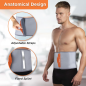 Vissco PC 1436 Abdominal Belt – 8" Neoprene Abdominal Support for Post-Surgery & Back Pain Relief