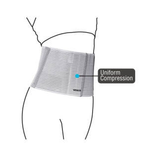 Vissco PC 3501 Lite Abdominal Belt for Post-Surgery Recovery | Abdominal Compression Support & Belly Wrap