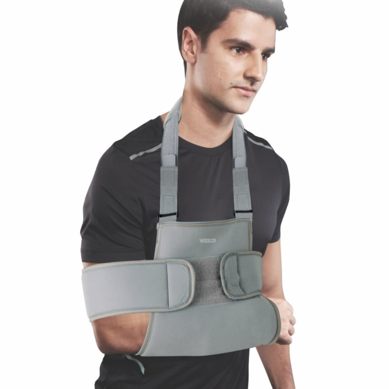 vissco PC 0806 Shoulder Immobilizer – Comfortable Arm Sling Support & Shoulder Brace for Injury Recovery vissco PC 0806 Shoulder Immobilizer – Comfortable Arm Sling Support & Shoulder Brace for Injury Recovery
