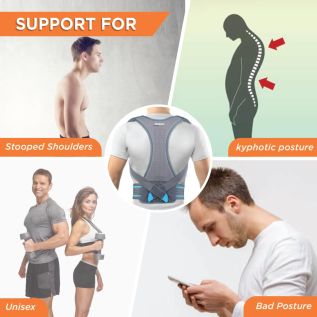 vissco PC 0807 Posture Aid – Back Support & Correction