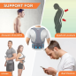 vissco PC 0807 Posture Aid – Upper Back Support Brace and Posture Correction Belt for Spine Alignment vissco PC 0807 Posture Aid – Upper Back Support Brace and Posture Correction Belt for Spine Alignment