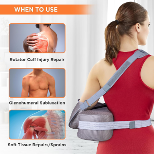 vissco PC 0815 Shoulder Abduction Support – Shoulder Immobilizer Brace for Post-Injury and Orthopedic Arm Support