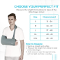 vissco PC 0820 Tropical Arm Sling – Breathable Orthopedic Arm Sling for Shoulder Support and Injury Recovery vissco PC 0820 Tropical Arm Sling – Breathable Orthopedic Arm Sling for Shoulder Support and Injury Recovery