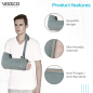 vissco PC 0820 Tropical Arm Sling – Breathable Orthopedic Arm Sling for Shoulder Support and Injury Recovery vissco PC 0820 Tropical Arm Sling – Breathable Orthopedic Arm Sling for Shoulder Support and Injury Recovery