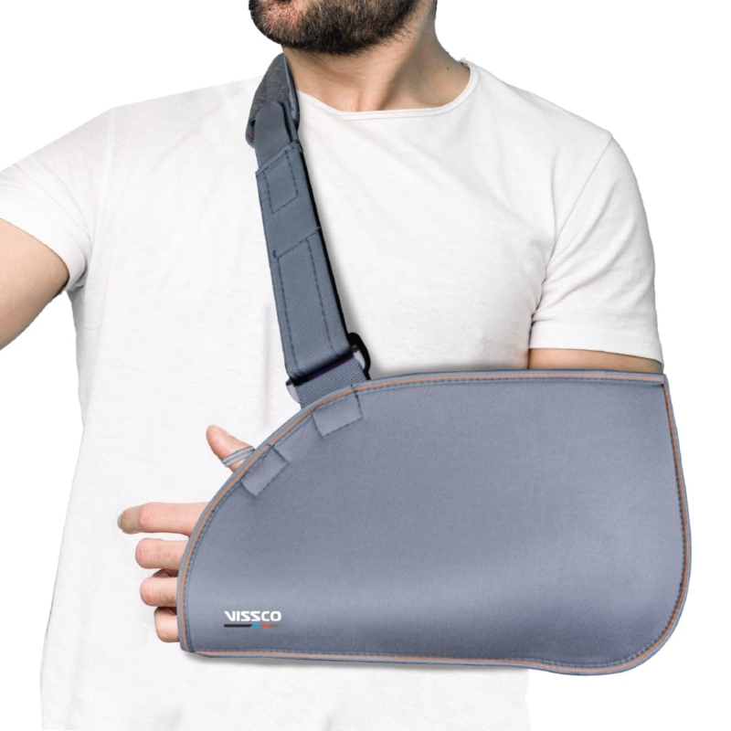 vissco PC 0805 Arm Pouch Sling – Lightweight Shoulder Immobilizer Sling for Arm Support and Fracture Recovery vissco PC 0805 Arm Pouch Sling – Lightweight Shoulder Immobilizer Sling for Arm Support and Fracture Recovery