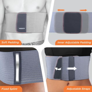 vissco PC 0801 Rib Belt – Rib Support & Chest Relief