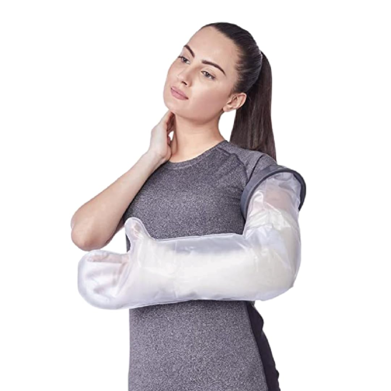 vissco PC 0827 Cast Cover Arm (From Wrist to Upper Arm) – Waterproof Arm Cast Cover for Long Cast Protection and Comfort vissco PC 0827 Cast Cover Arm (From Wrist to Upper Arm) – Waterproof Arm Cast Cover for Long Cast Protection and Comfort