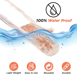 vissco PC 0827 Cast Cover Arm (From Wrist to Upper Arm) – Waterproof Arm Cast Cover for Long Cast Protection and Comfort