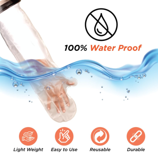 vissco PC 0826 Cast Cover Arm (From Wrist to Elbow) – Waterproof Arm Cast Cover for Safe Bathing and Daily Protection